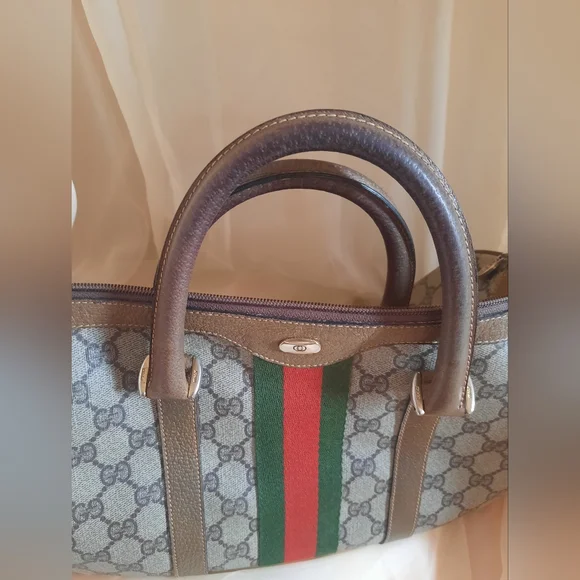 Gucci Monogram Canvas Tote Bag - Picture 6 of 13